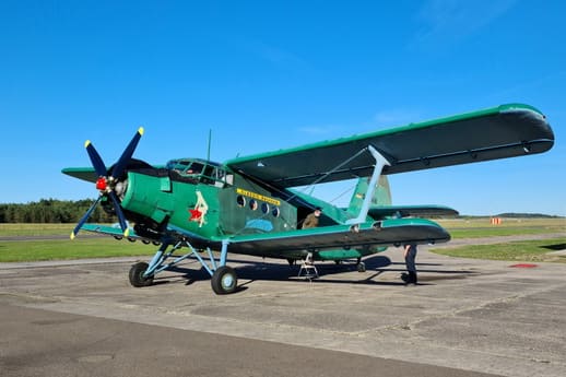 Antonov AN 2 Flughafen Barth und Heringsdorf