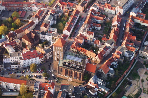 Ballonfahren über Rostock