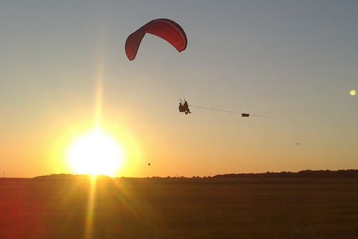 Gleitschirmfllug Paragliding Tandemflug