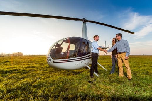 Hanse Sail Hubschrauber Rundflug Mini