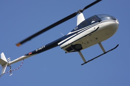 Hubschrauber Helikopter Robinson R44