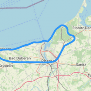 Hubschrauber Route B die schönsten Ostseebäder