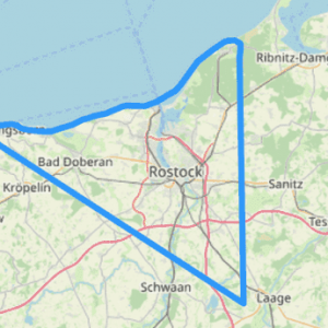 Hubschrauber Route C die schönsten Ostseebäder Ostseeflug Heiligendamm