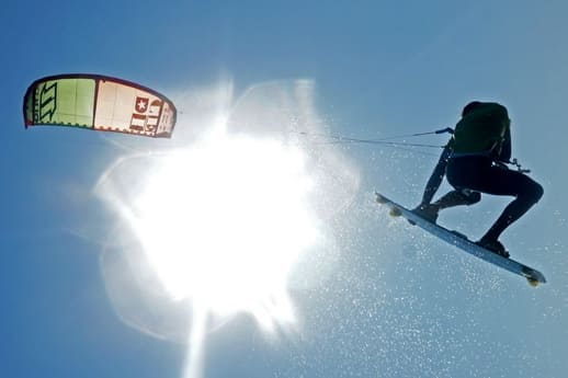 Ostsee Kitesurfen Paragliding Kurs
