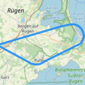 Route 1 Binz Prora Granitz Putbus