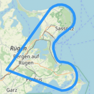 Route 4 Kreideküste Saßnitz Binz Putbus