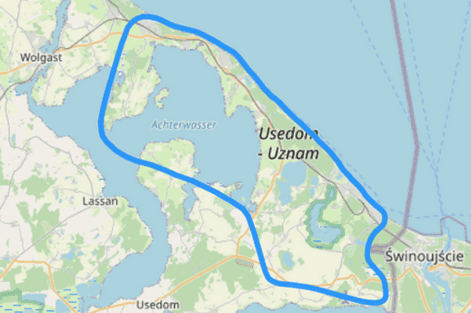 Route A Ostseebad Heringsdorf