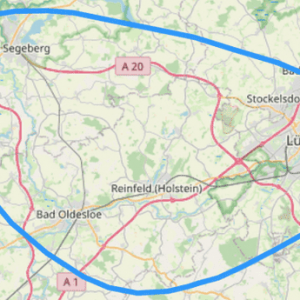 Route B die Bädertour Bad Oldesloe Bad Segeberg
