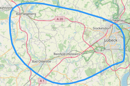 Route B die Bädertour Bad Oldesloe Bad Segeberg