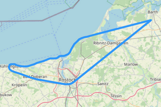 Route K Die schönsten Ostseebäder Rostock Heiligendamm