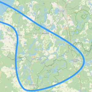 Rundflug E Seenplatte Rheinsberg Röbel