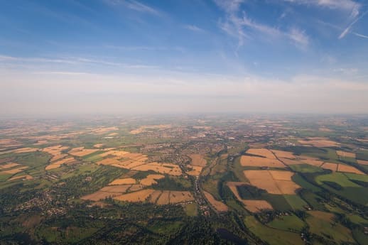 Rundflug Feldberger Seenlandschaft