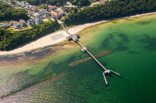 Rundflug Seebrücken von Rügen
