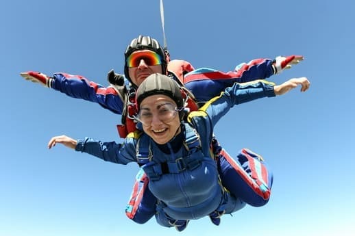 Tandem Fallschirmsprung Flughafen Barth Ostsee Skydive MV