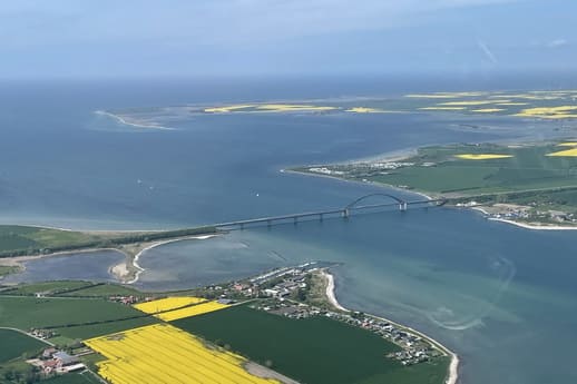 Fehmarn Sund Brücke Erlebnis Rundflug