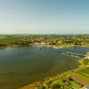 Flug über die Insel Poel