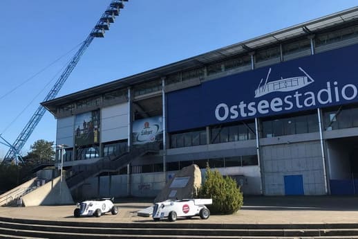 Hot Rod Fun Tour C Ostseestadion des FC Hansa Rostock