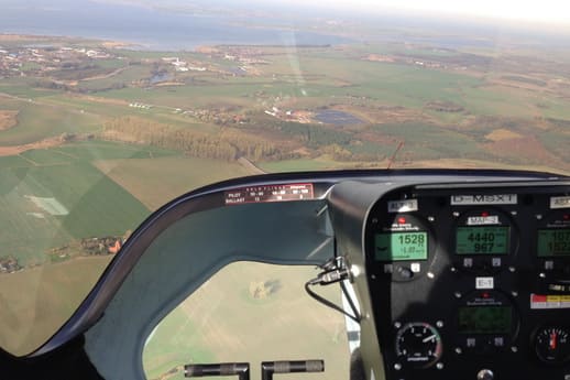 Im Tragschrauber Mecklenburg von oben sehen