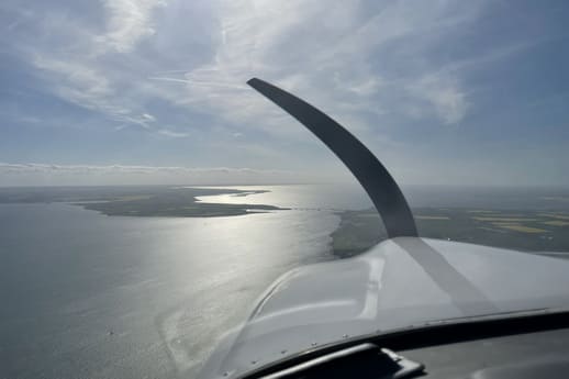 Rundflug ab Flughafen Lübeck Ostseeflug Flugdienst Gutschein