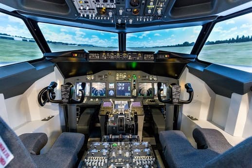 Willkommen im Cockpit Boeing B 737