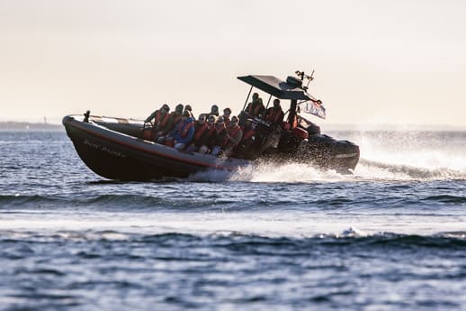 Erlebnis Fehmarn Heiligenhafen Adrenalin Speedboot Tour