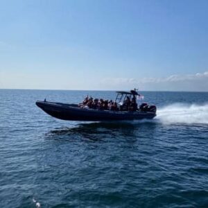 Fehmarn Großenbrode Speedboot fahren Tour