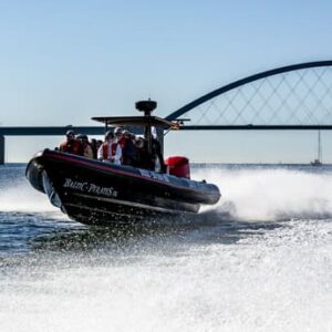 Insel Fehmarn Speedboot Sundbrücken Tour