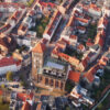 Rostock Kirche von oben
