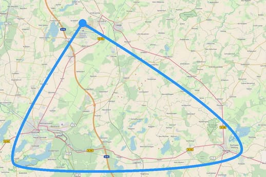 Rundflug 2 Laage Güstrow Teterow