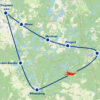 Rundflug D Mecklenburgische Seenplatte Flecken Zechlin Rheinsberg Fürstenberg Priepert Mirow ab Flugplatz Müritz Airpark Lärz