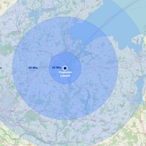 Rundflug individuell ab Flughafen Lübeck Blankensee