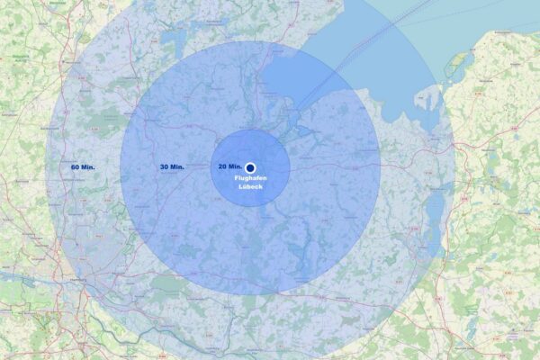 Rundflug individuell ab Flughafen Lübeck Blankensee